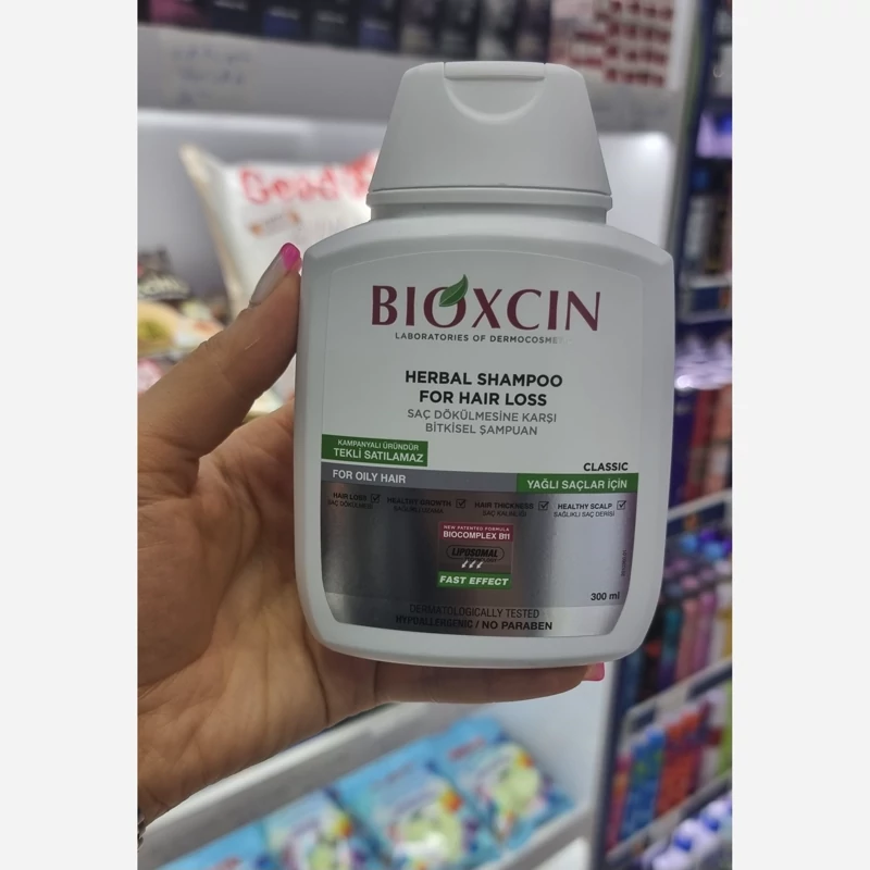 شامپو ضدریزش بیوکسین مناسب موهای چرب