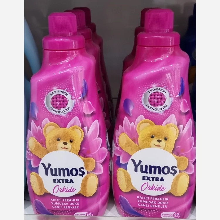 مایع نرم کننده و خوشبو کننده حوله ولباس یوموش