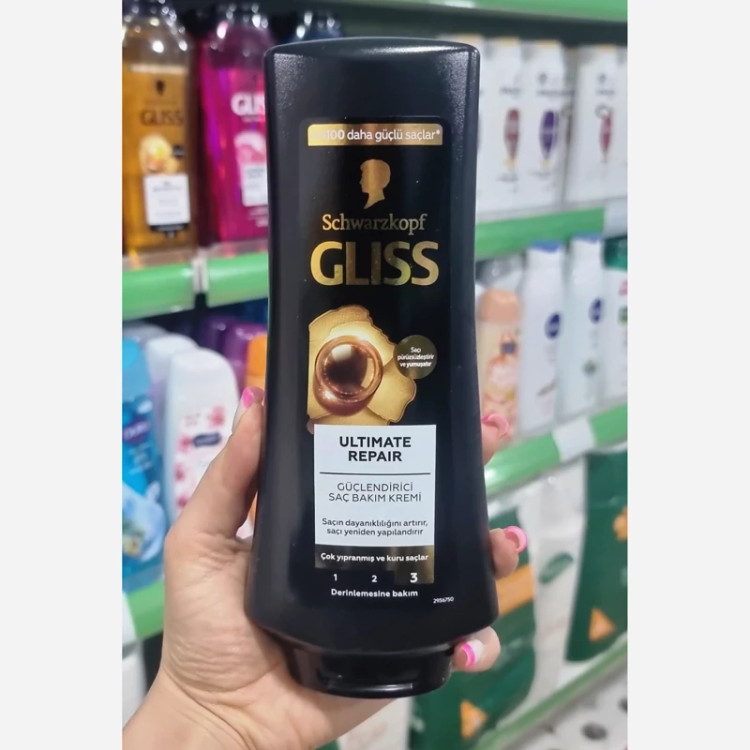 نرم کننده موی سر گلیس مناسب موهای خیلی خشک