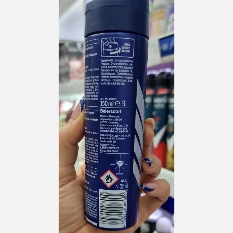 اسپری زیربغل نیوا مردانه