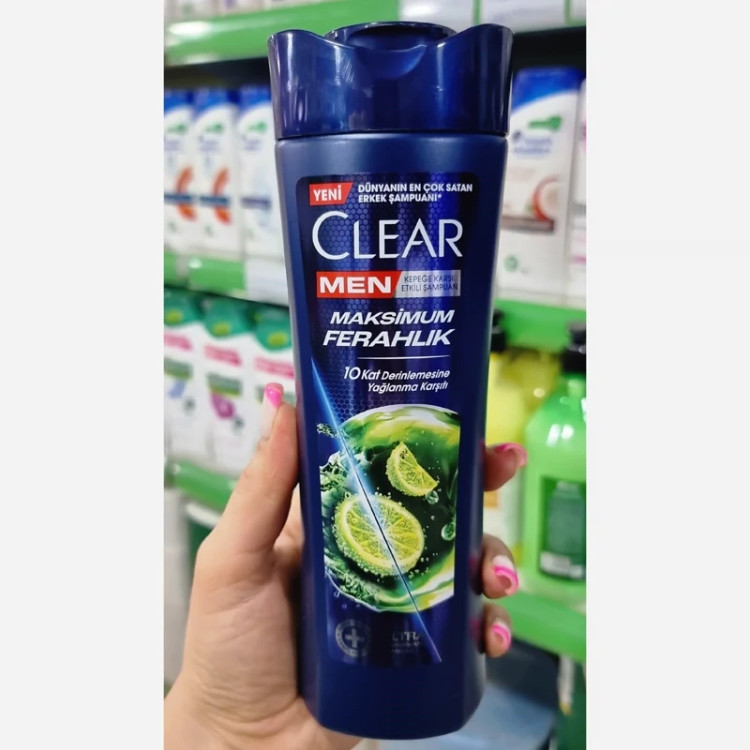 شامپو ضدشوره لیمویی کلیرمناسب آقایان برای موهای چرب