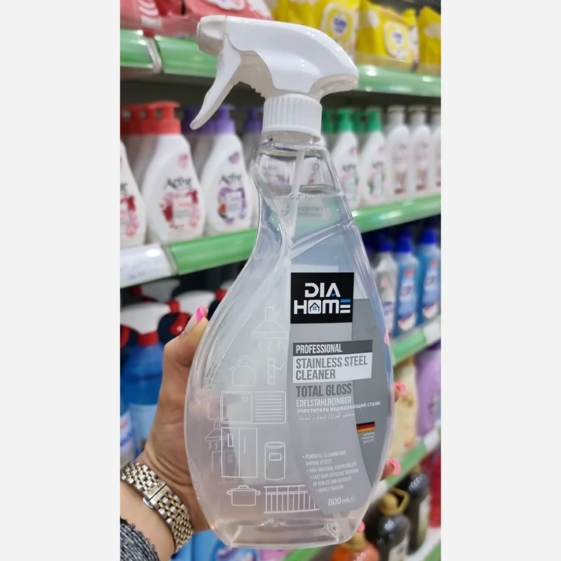 اسپری تمیزکننده سطوح استیل دیاهوم محصول آلمان