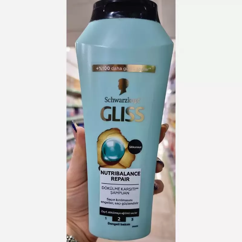 شامپو ضدریزش گلیس مناسب موهای مستعد ریزش