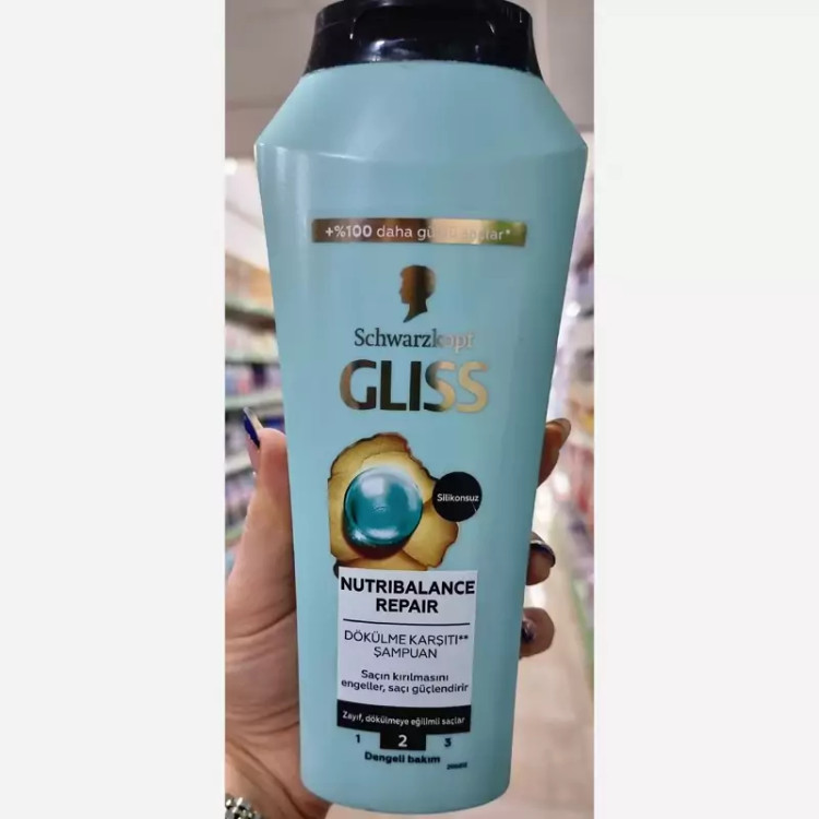 شامپو ضدریزش گلیس مناسب موهای مستعد ریزش