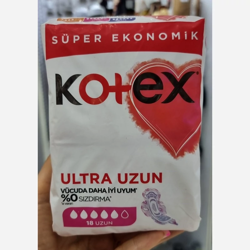 نوار بهداشتی کوتکس محصول ترکیه سایز بلند