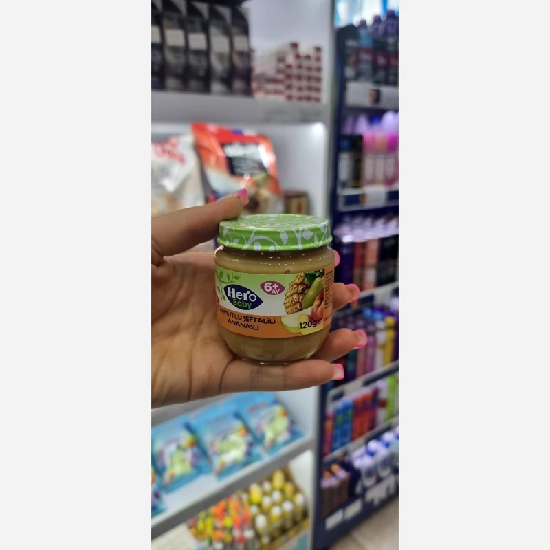 مخلوط پوره میوه هروبیبی محصول ترکیه