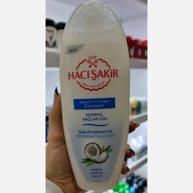 شامپو نارگیل حاج شاکر مناسب موهای معمولی