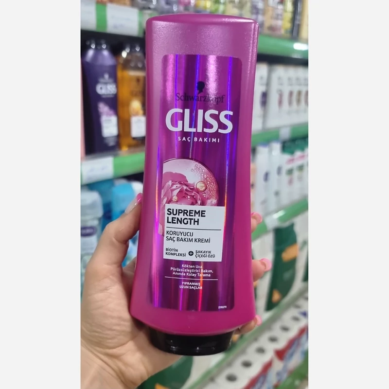 نرم کننده موی سر گلیس تقویت کننده مناسب موهای بلند