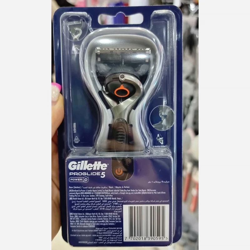 ژیلت اصلاح صورت وبدن برند ژیلت مدل پروگلاید