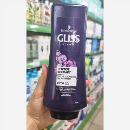 نرم کننده موی سر گلیس مناسب موهای ضعیف وآسیب دیده