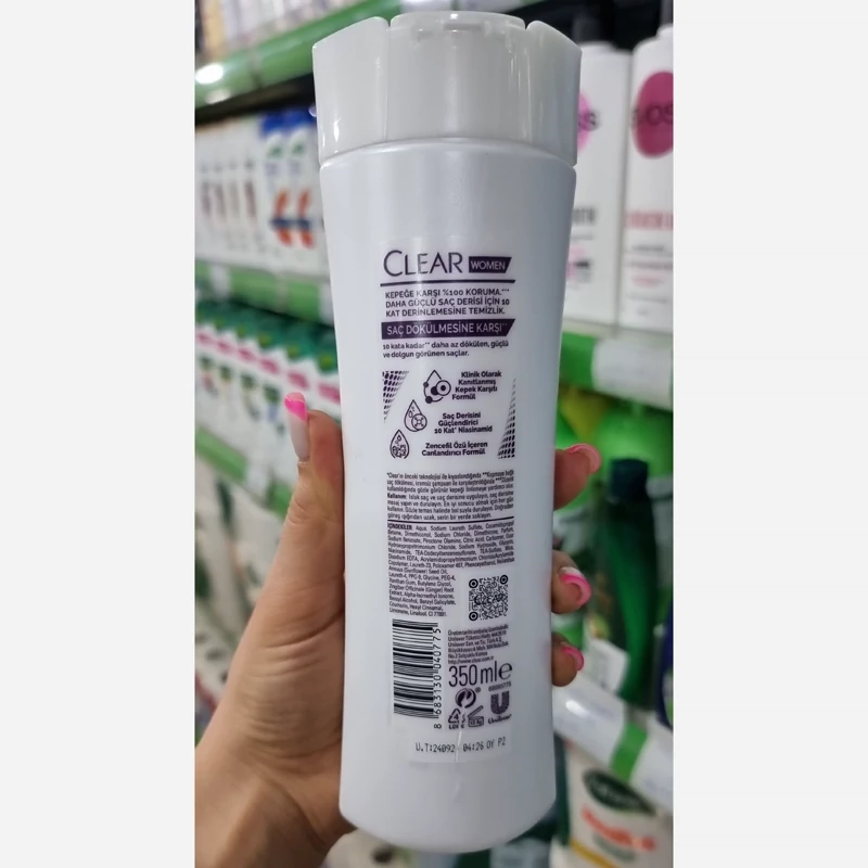 شامپو کلیر ضدشوره بانوان