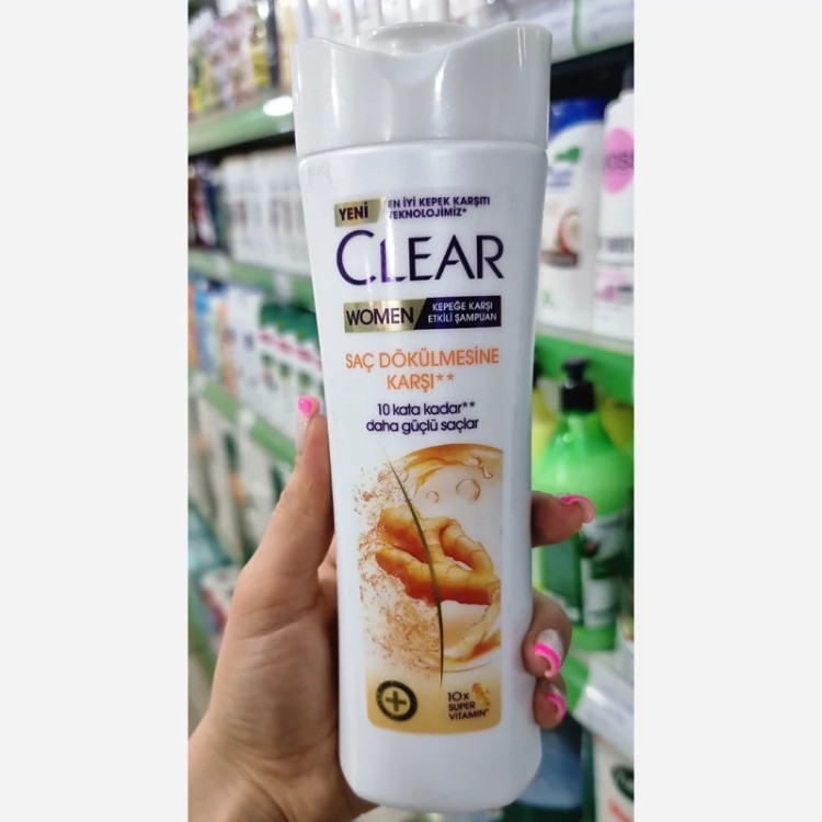 شامپو ضدشوره و ضدریزش کلیرمناسب بانوان محصول ترکیه