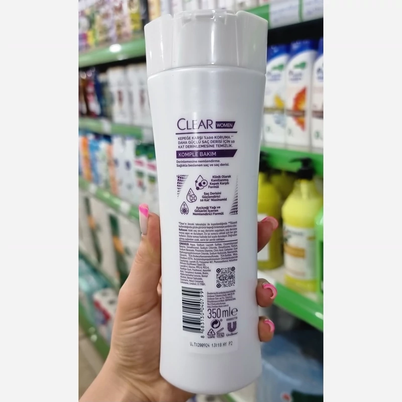 شامپو کلیر بانوان ضدریزش