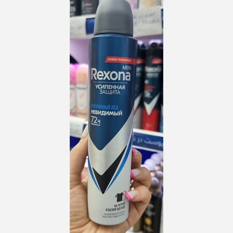 اسپری ضدتعریق بدن رکسونا مناسب آقایان با ماندگاری ۷۲ساعته