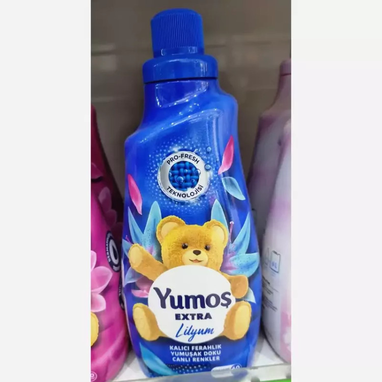 مایع نرم کننده وخوشبو کننده حوله ولباس یوموش محصول ترکیه