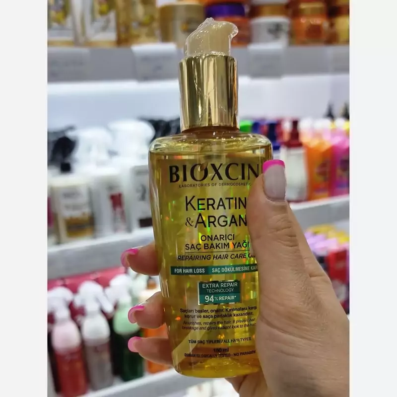 روغن مراقبتی موی بیوکسین مناسب انواع مو