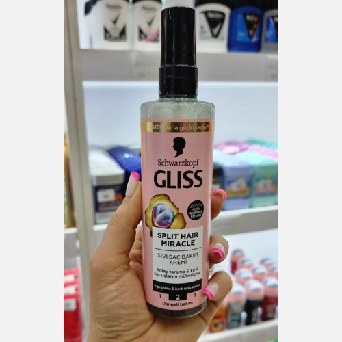 اسپری دوفاز گلیس مناسب موهای خشک وآسیب دیده