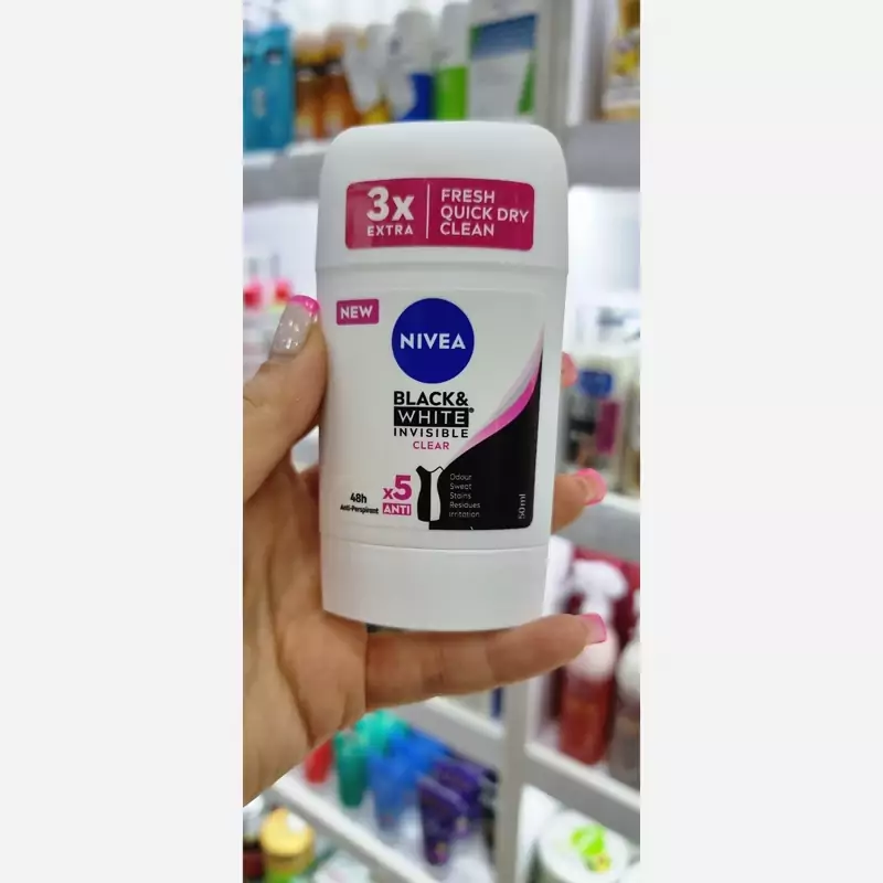 دئودرانت صابونی نیوا مدل بلک اند وایت