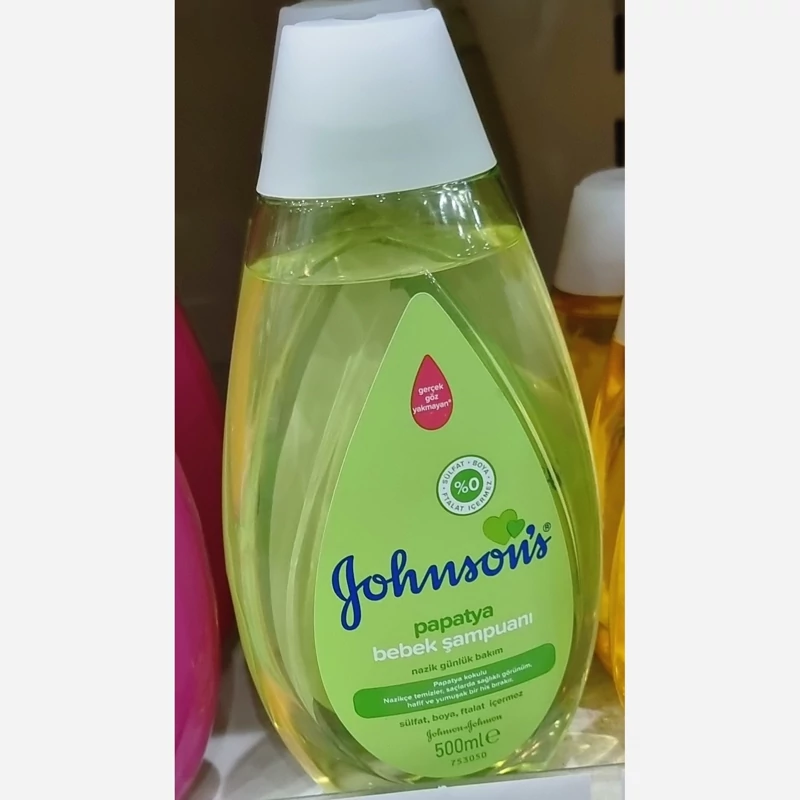 شامپو بچه جانسون محصول ترکیه