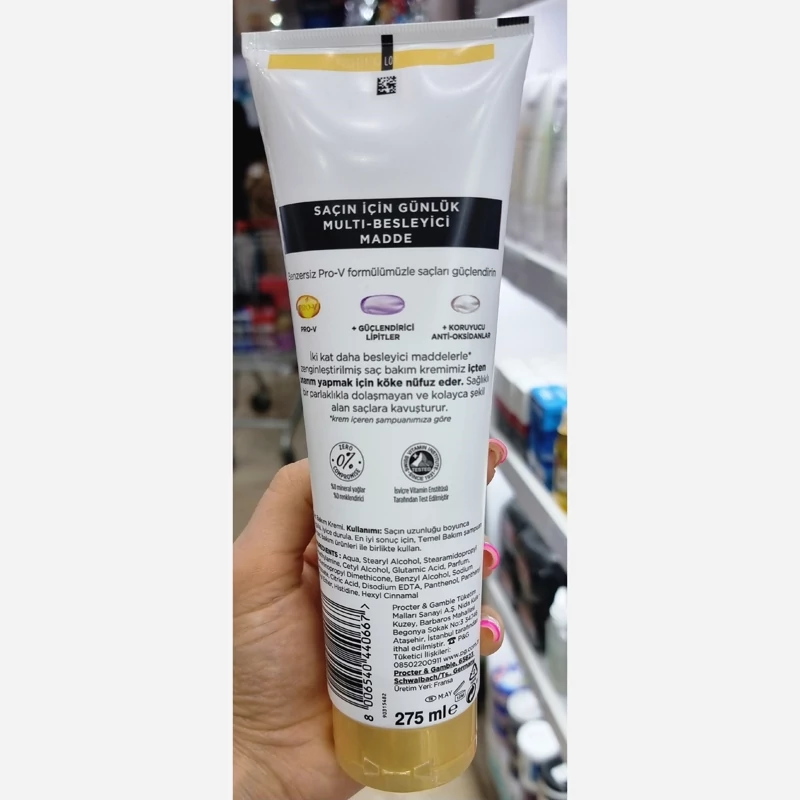 ماسک مو پنتن ترکیه برای داخل حمام مناسب موهای معمولی