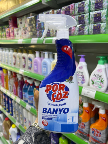 اسپری تمیز کننده سطوح سرویس بهداشتی پورچوز ترکیه