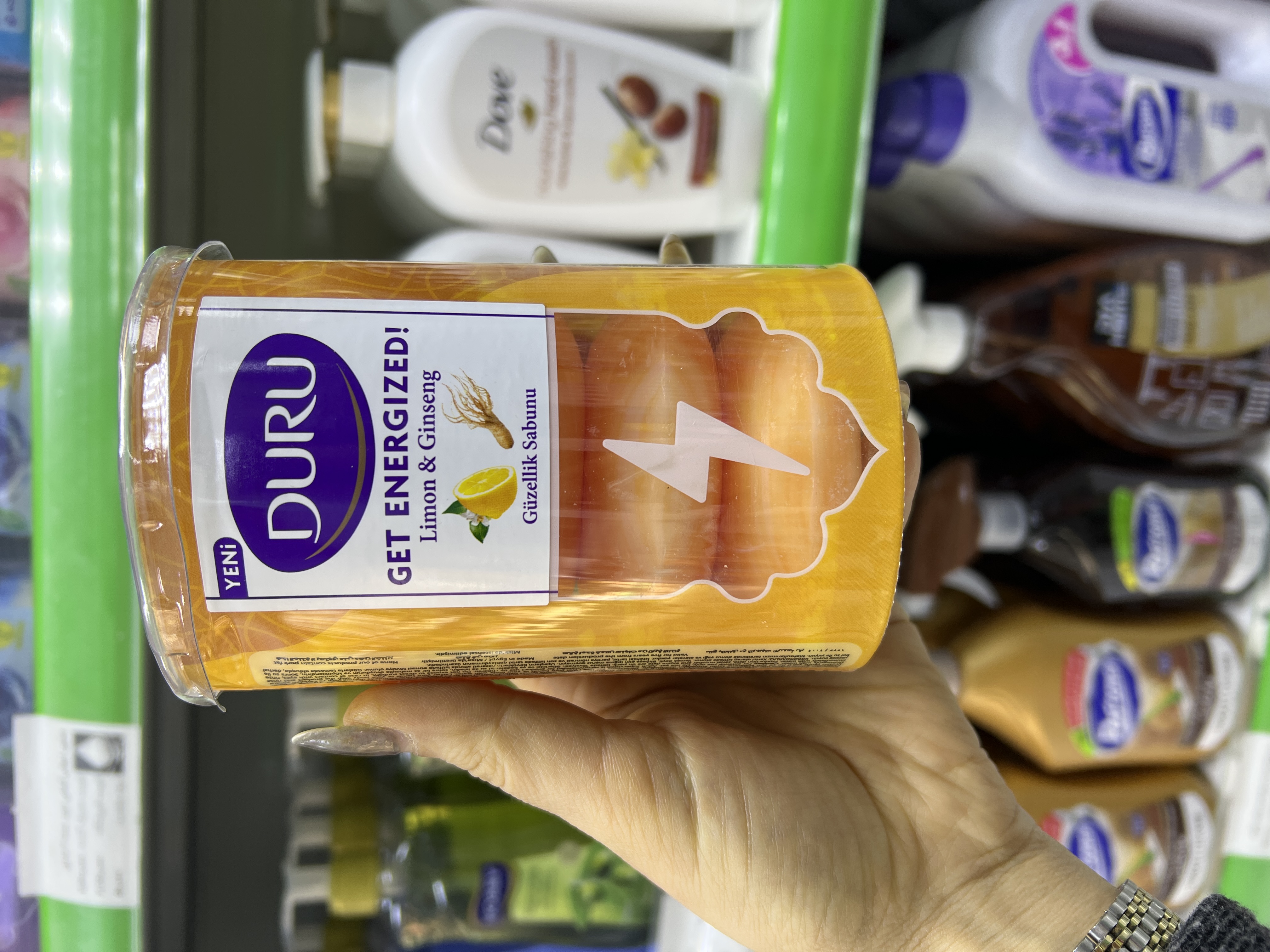 صابون لیوانی دورو بسته ۴عددی