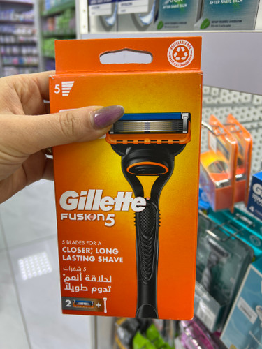 تیغ ژیلت فیوژن ۵ دارای یدک اضافه اصل