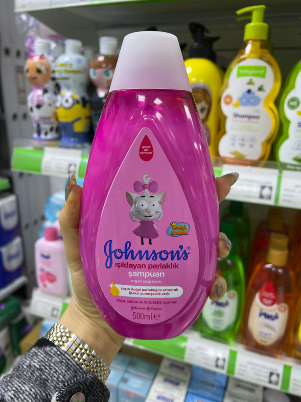 شامپو بچه جانسون بدون سولفات محصول ترکیه