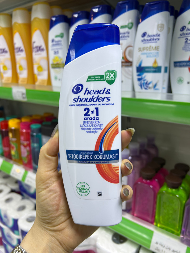 شامپو هداندشولدرز ضدشوره وضدریزش مناسب آقایان