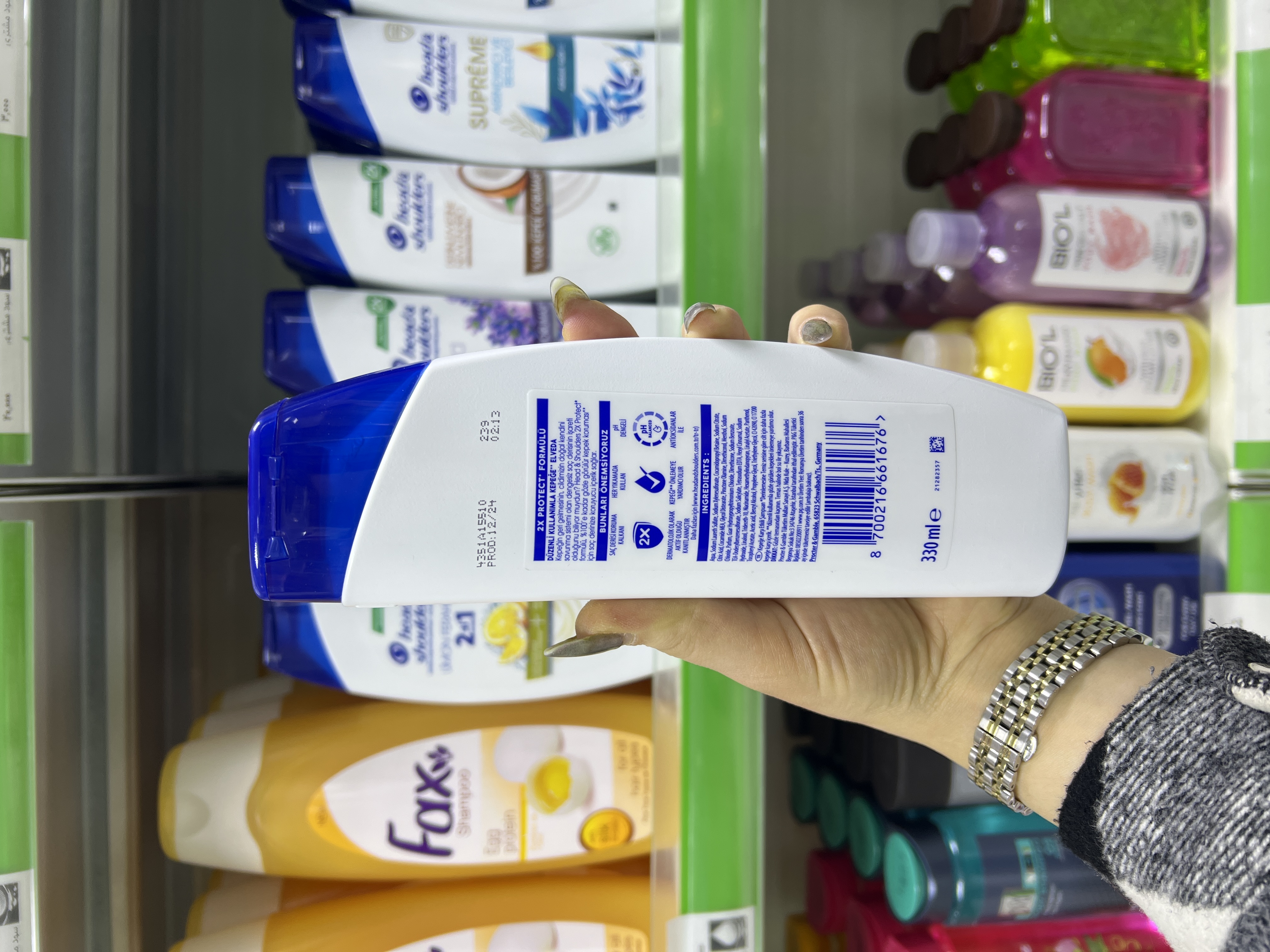 شامپو نعنای هداندشولدرز