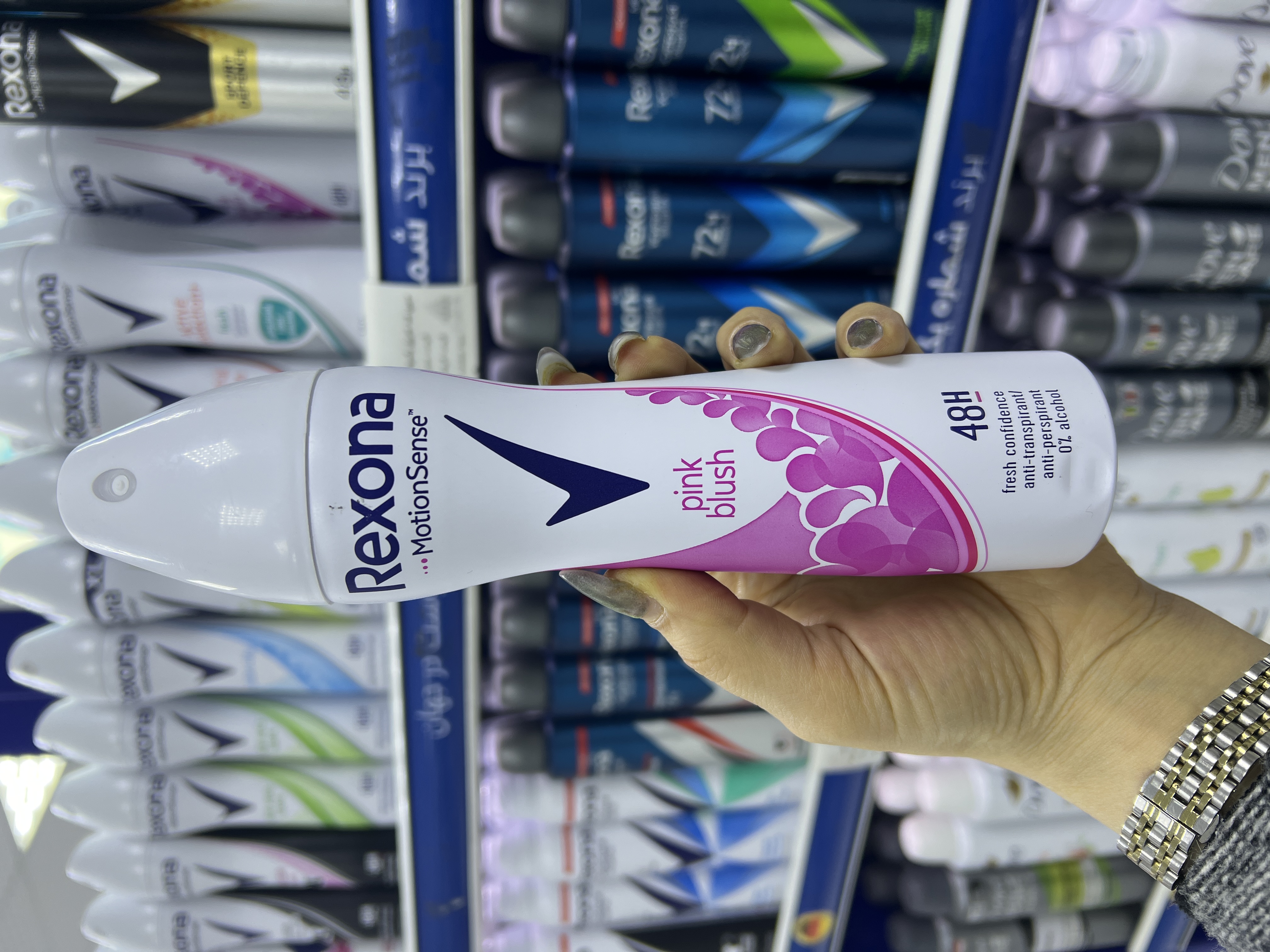 اسپری ضدتعریق رکسونا  باماندگاری۴۸ساعته